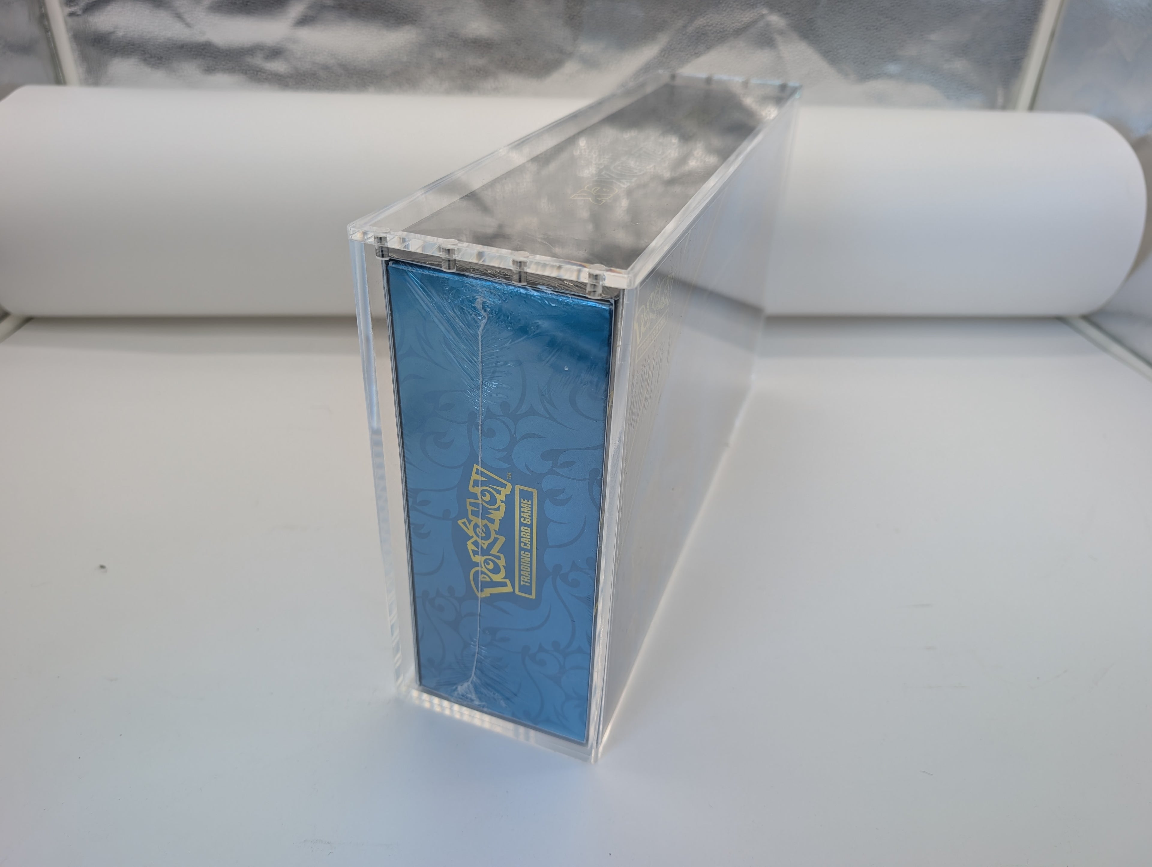Clear Acrylic Magnetic Display Case for Pokemon 151 Ultra Premium Collection Box