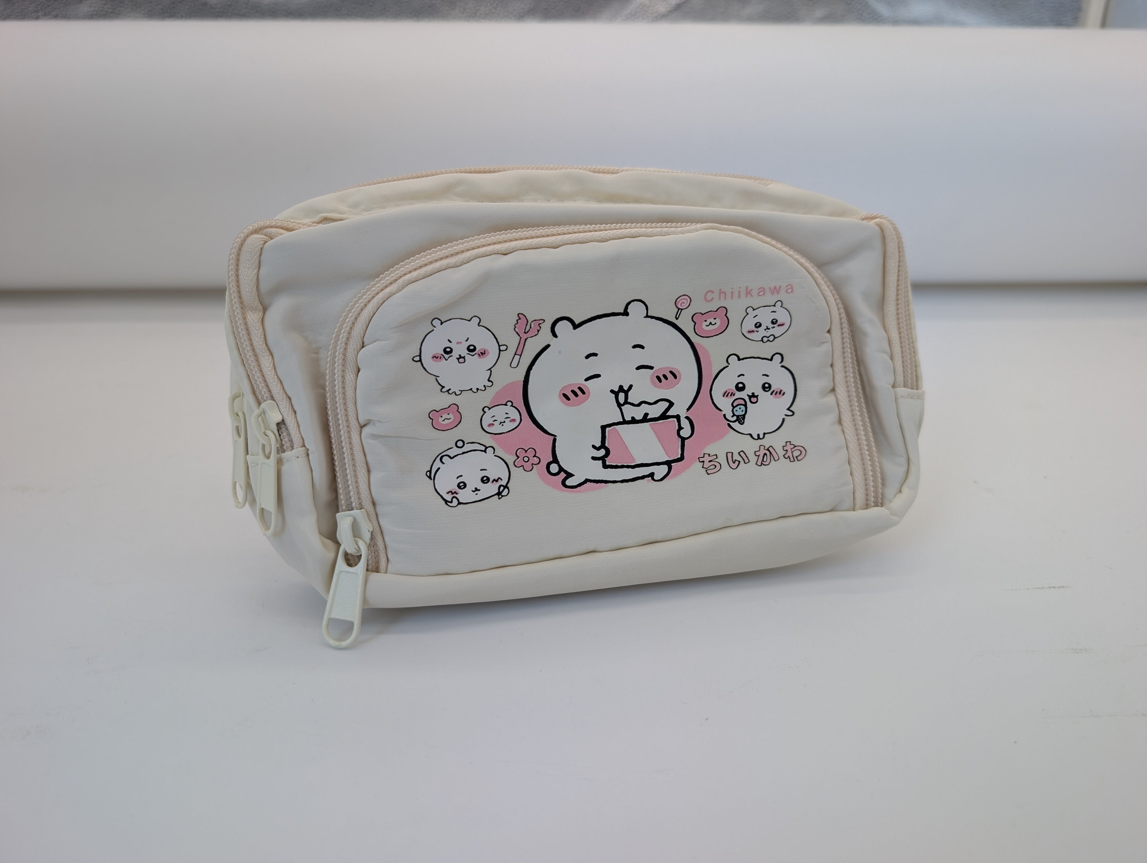 Chiikawa Pencil Case Cute Anime Stationery Pouch | Multi-Purpose School Storage Bag
