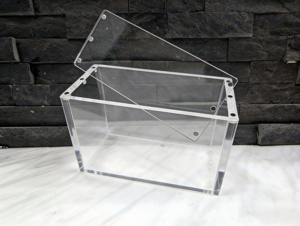 Clear Acrylic Magnetic Display Case for One Piece Booster