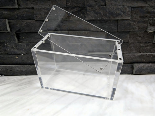 Clear Acrylic Magnetic Display Case for One Piece Booster