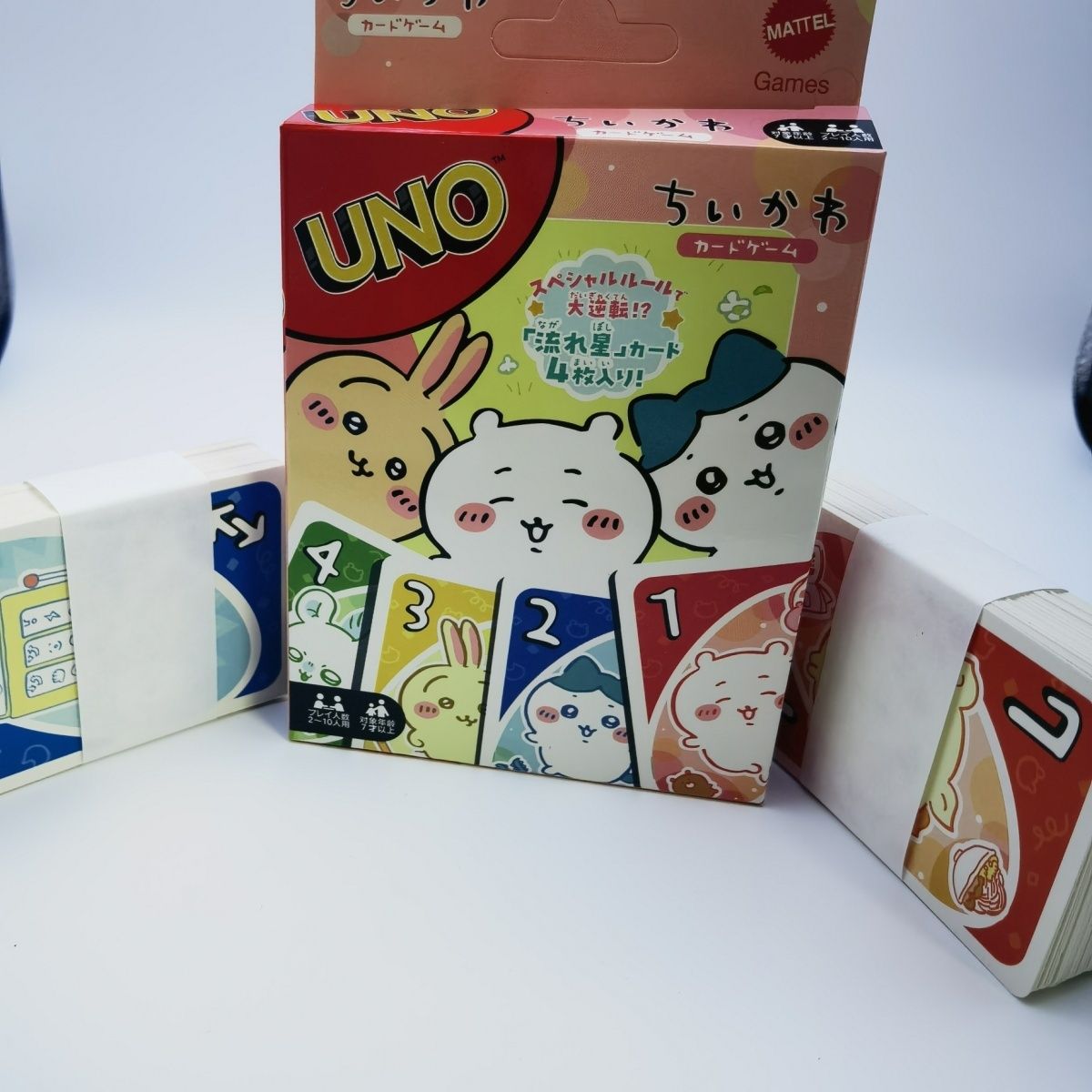 Chiikawa UNO Cards Game Set | Cute Anime Playing Cards | Family Party Card Game Gift for Kids & Adults