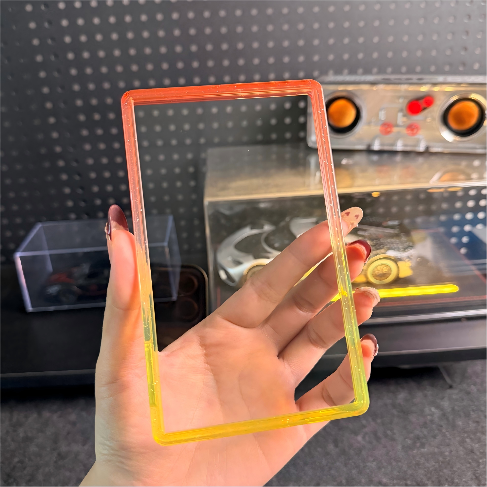 PSA Magnetic TPU Slab UV Protector Case with Stand Graded Cards Holders Display Case 35PT