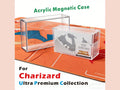 Clear Acrylic Magnetic Display Case for Pokemon Charizard Ultra Premium Collection UPC