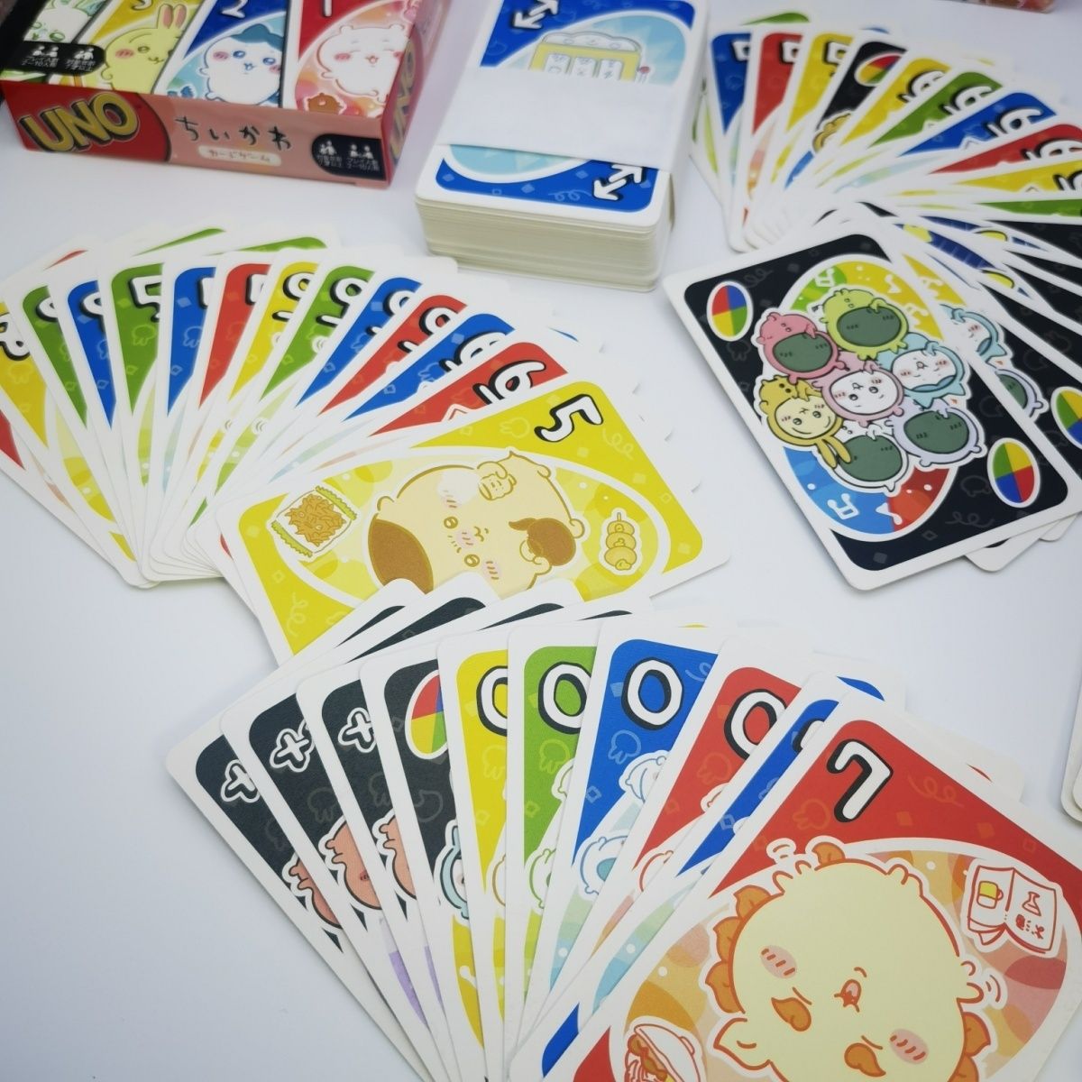 Chiikawa UNO Cards Game Set | Cute Anime Playing Cards | Family Party Card Game Gift for Kids & Adults