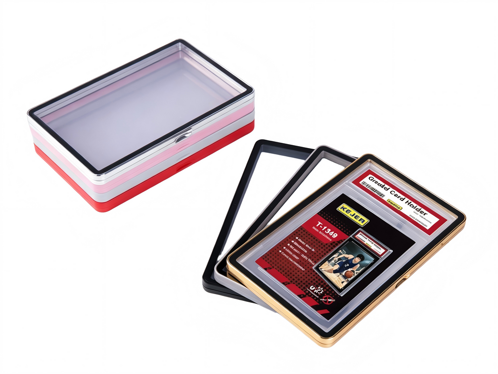 PSA Magnetic Plastic Slab UV Protector Case Graded Cards Holders Display Case 35PT