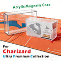Clear Acrylic Magnetic Display Case for Pokemon Charizard Ultra Premium Collection UPC